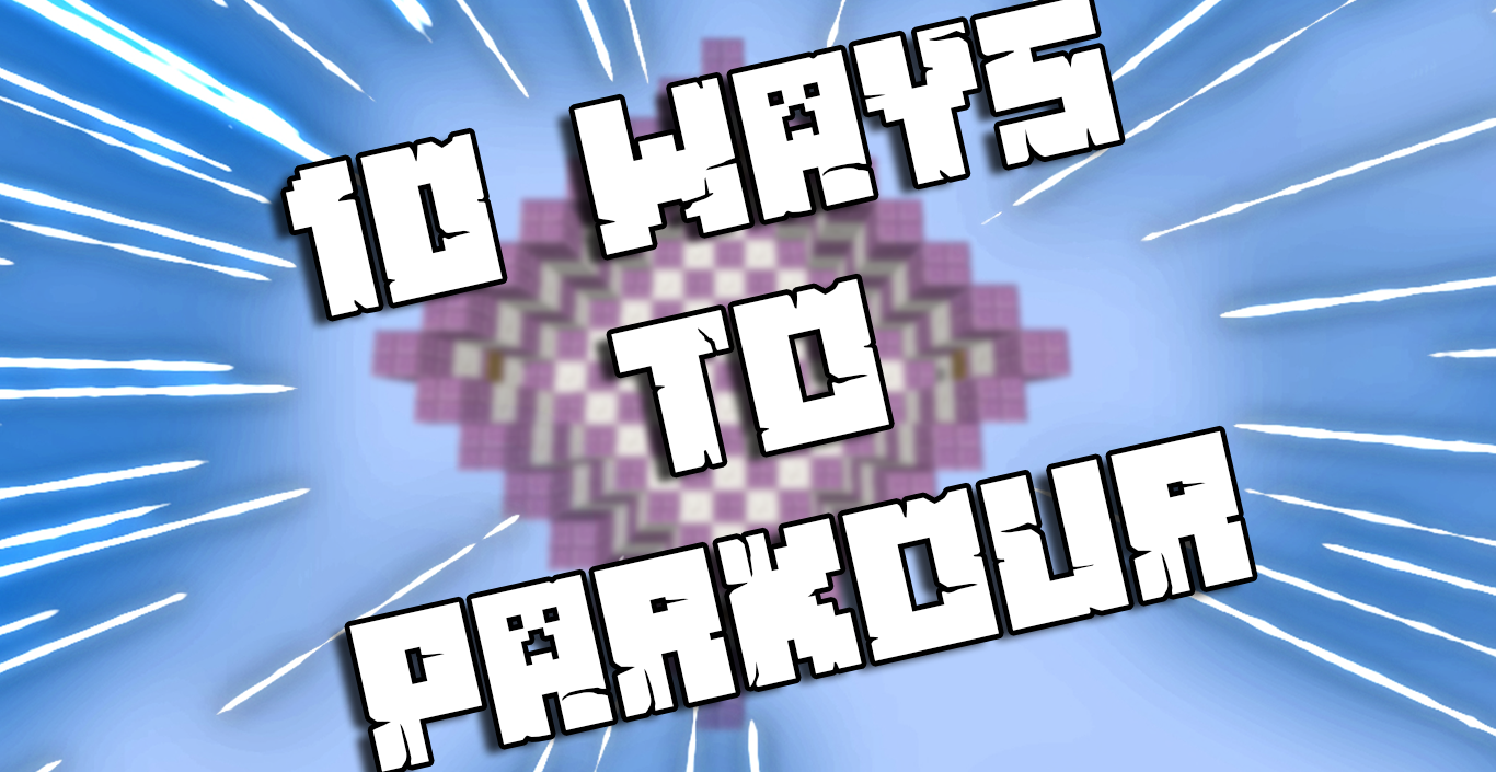 Descarca 10 Ways To Parkour pentru Minecraft 1.12.2